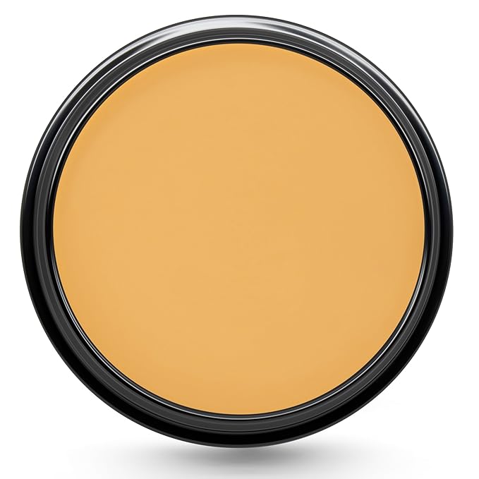 Graftobian HD Glamour Crème Foundation 1/2oz, Weightless Full Coverage Makeup, 65 Inclusive Shades, For All Skin Types, Natural or Full-Glam Looks, For Professionals and Beginners (Bronze Glow)-Velvo Beauty