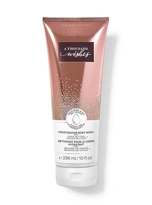 Bath and Body Works A Thousand Wishes Super Rich Moisturizing Shower Body Wash 10 Ounces-Velvo Beauty