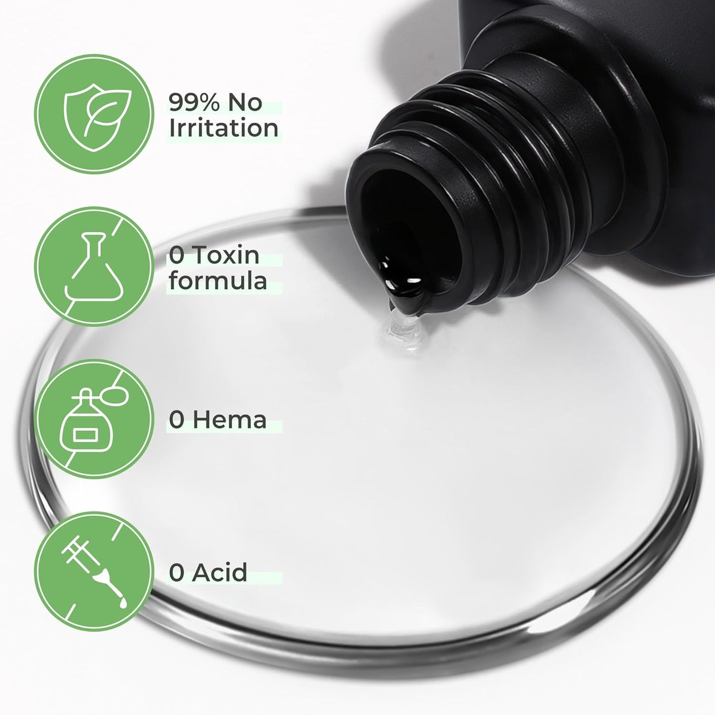 UNA GELLA Gel Nail Glue for Press Ons: 10s Fast Dry No U V Lamp Needed Glue Gel, 3pcs*5ml Upgrade Super Strong Nail Adhesive for Press on Nails, Nail Tips&Acrylic Nails-Maximum Strength, Long-lasting-Velvo Beauty