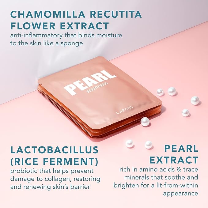 LAPCOS Daily Sheet Mask Variety Pack 7+1 (Version 1) Daily Face Masks - Hydrate, Clarify, Nourish, Exfoliate & Renew Skin, Korean Beauty Favorite (8 pack)-Velvo Beauty