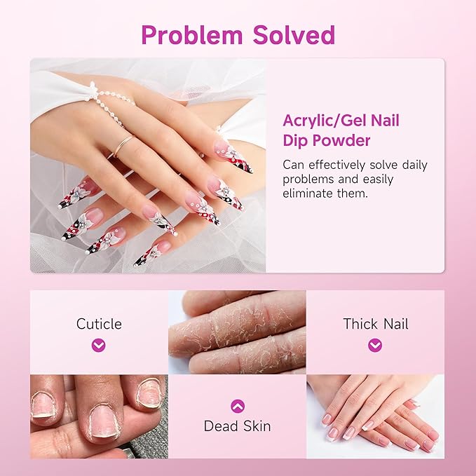 Electric Nail Drill Professional, Portable Nail File for Acrylic Gel Nails, Cordless Rechargeable Ultra Power Nail Drill Kit 40000RPM, HMC320 Salon-Grade Efile Nail Machine (White)-Velvo Beauty