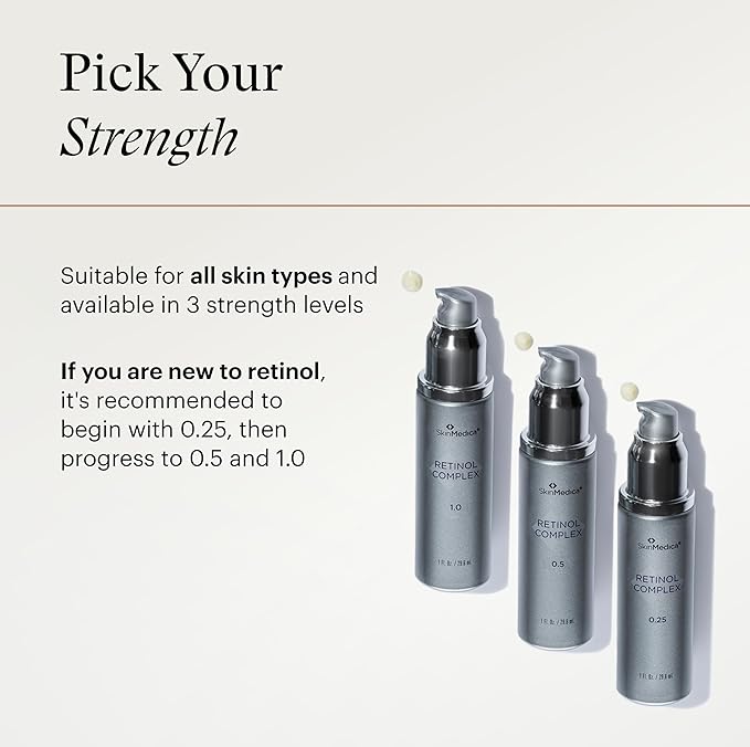 SkinMedica Retinol 0.5 Complex - Retinol Serum for Face, Age-Defying Advanced Retinol Cream That Renews Skin and Diminishes the Appearance of Fine Lines and Wrinkles, 1 Fl Oz-Velvo Beauty