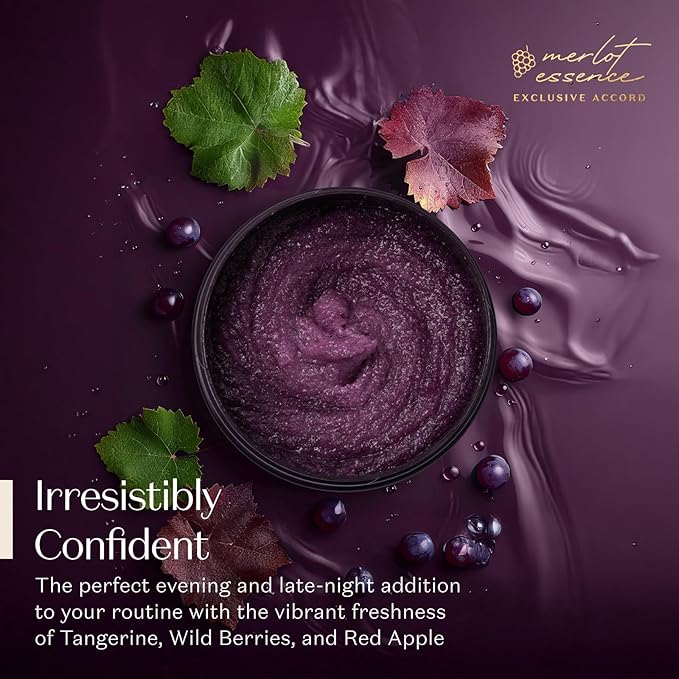 Nativa SPA by O Boticário Merlot Grape Body Scrub, Exfoliation for Smooth, Glowing Skin 7.05 Ounce (200 g)-Velvo Beauty