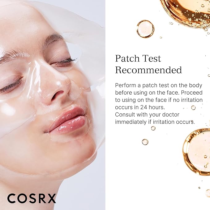 COSRX The Alpha-Arbutin Discoloration Care Hydrogel Face Masks Skincare 3 EA, Collagen Face Mask, Travel Essentials, Overnight Face Mask, Korean SkinCare-Velvo Beauty