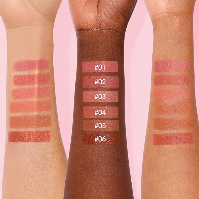 Jolilab Liquid Blush - High Pigment, Long - Lasting, Buildable Color for a Natural Glow(06#)
