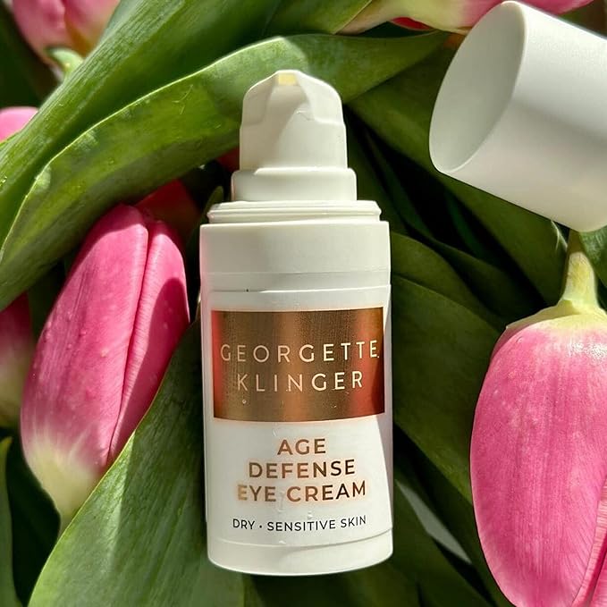 Georgette Klinger Age Defense Eye Cream – Rich Eye Balm: Lifts and Firms for Youthful Appearance, With 5 Botanical Oils to Hydrate while Diminishing Fine Lines and Wrinkles – 1/2 oz-Velvo Beauty