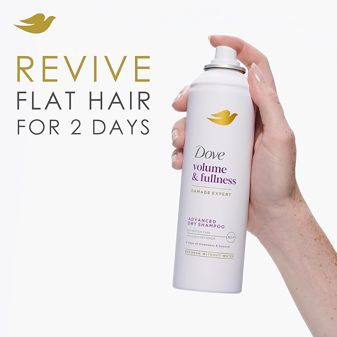 Dove Dry Shampoo for 2 Count for Oily Hair Volume & Fullness for Refreshed Hair 5 oz-Velvo Beauty
