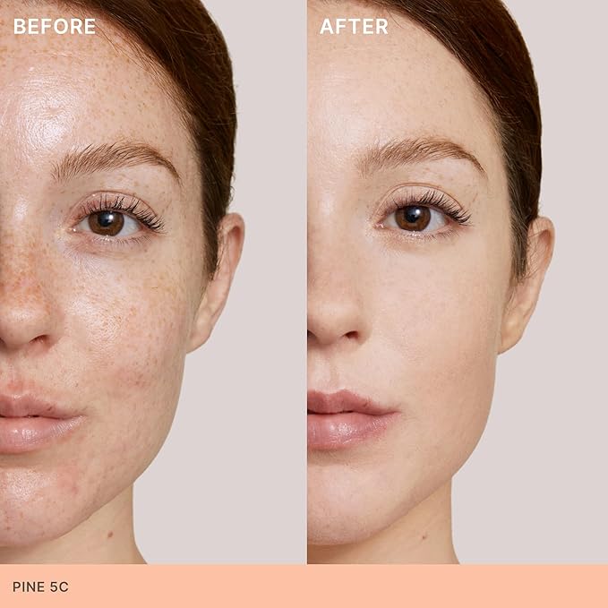 ILIA - Skin Rewind Complexion Stick - Foundation + Concealer + Skincare | Non-Toxic, Vegan, Cruelty-Free, Clean Makeup (5C - Pine, 0.35 oz | 10 g)-Velvo Beauty