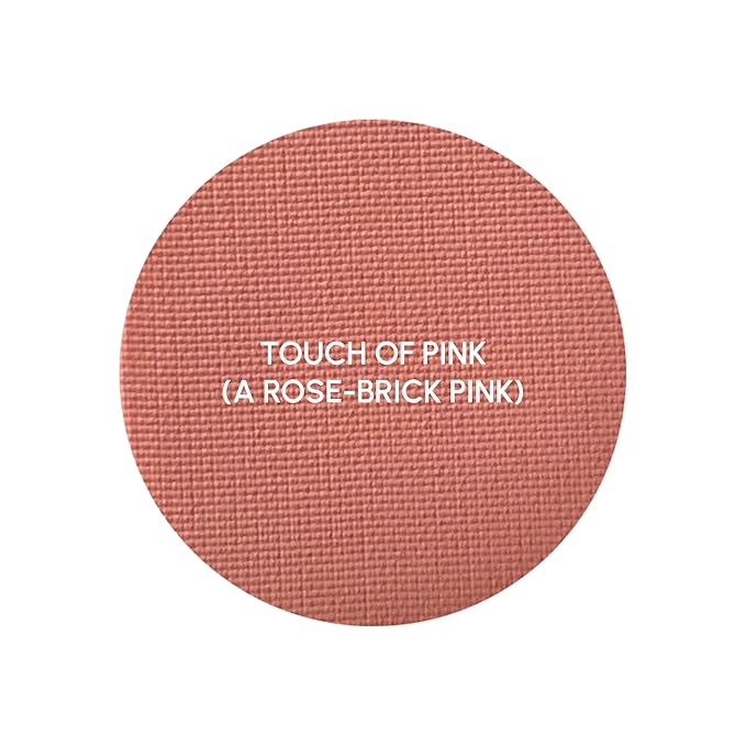 PRIMROSE POWDER BLUSH, Pressed Blush Face Makeup, Buildable Formula, Smooth Finish, Paraben Free, Made in the USA 0.11 oz. (Touch of Pink)-Velvo Beauty