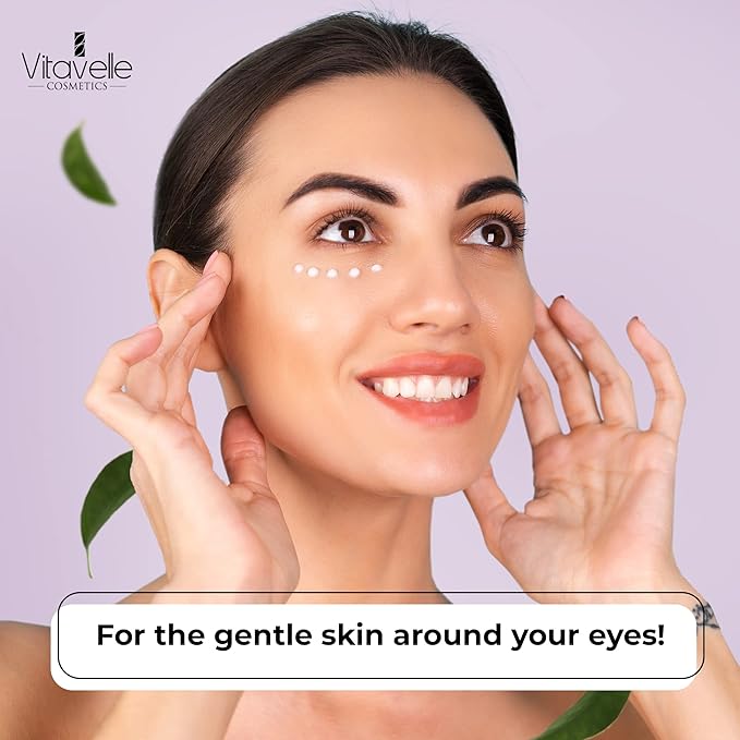 Eye Cream for Wrinkles - Eye Cream for Dark Circles and Puffiness and Wrinkle, Best Under Eye Cream for Wrinkles and Under Eye Wrinkle Repair, Anti Aging Skin Tightening Cream-Velvo Beauty