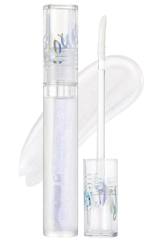 Rouge Star Glossy Lip Oil - Hydrating Lip Gloss - Non-Sticky Shine with Argan Oil & Vitamin - Deep Moisturization & Lip Softening 0.14 oz (Glossy Lip Oil)-Velvo Beauty