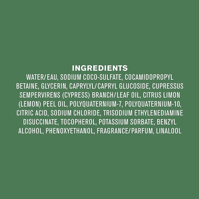 Every Man Jack Nourishing Pacific Cypress Mens Body Wash for All Skin Types - Naturally Derived Ingredients - Cleanse and Hydrate Skin with Coconut and Glycerin - 24oz 2 Bottles-Velvo Beauty