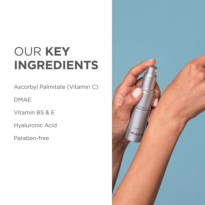 Jan Marini Skin Research C-ESTA Serum - Antioxidant-Rich Beauty Product for Dry, Oily & Normal/Combo Skin - Lifting & Firming Serum with Vitamin C - 1 fl oz-Velvo Beauty