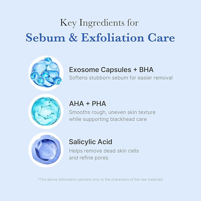 medicube Zero Pore Clear Blue Capsule Facial Deep Cleanser for Skin Texture, Blackhead & Pore Care | AHA, BHA & PHA for Double Cleansing, Daily Gentle Face Wash, Korean Skincare | 120g / 4.23 oz-Velvo Beauty