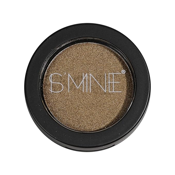 ISMINE Single Light Brown Eyeshadow, Shimmer Bronze, High Pigment, Longwear Single Matte Eyeshadow Eye Makeup for Day & Night (#15)-Velvo Beauty