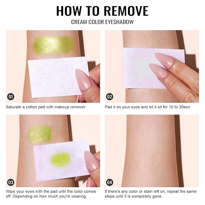 Oulac Purple Cream Eyeshadow also for Highlighter Large Capacity Highly Pigmented Eye Shadow Waterproof &Long Lasting with Moisturizing Formula, Shimmer Glitter Eye Makeup. 6g.(19)-Velvo Beauty