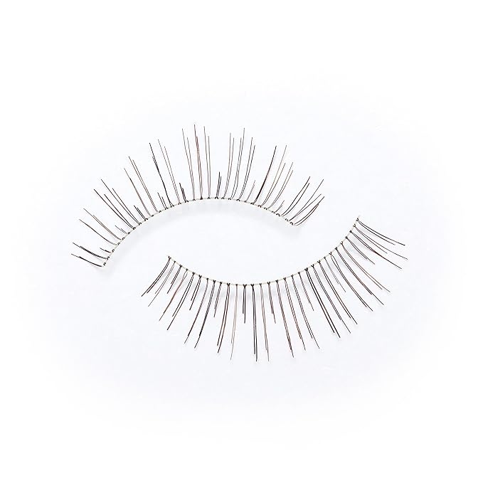 Eylure Naturals No. 020 Reusable Eyelashes, Adhesive Included, Black, 4 Pairs-Velvo Beauty