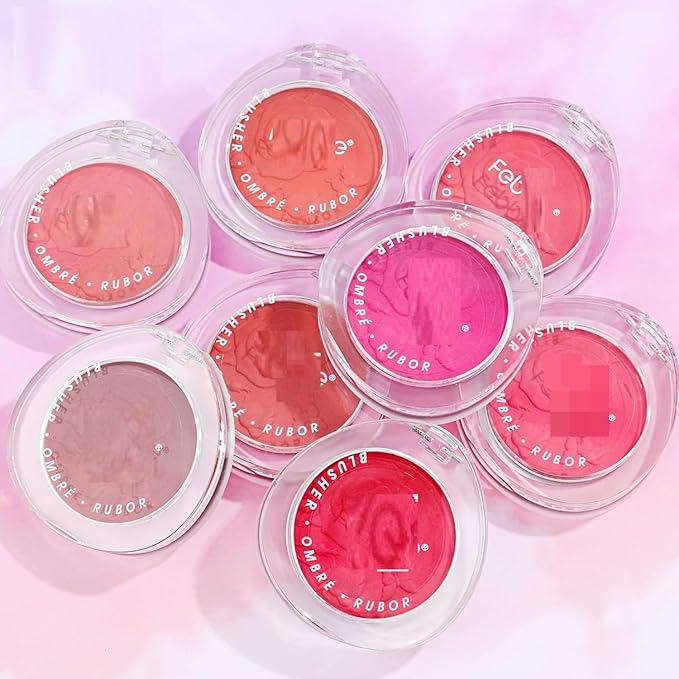 MAEPEOR Matte Face Blush 8 Colors Lightweight Natural Look Face Blush Long-Lasting and Highly Pigmented Powder Blush for Cheeks (Color 02)-Velvo Beauty