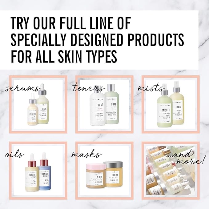 VALJEAN LABS Face Mist - Calm | Rosewater + Glycerine | Calms, Moisturizes, Soothes | Helps to Even Complexion | Paraben Free, Cruelty Free, Made in USA (8 oz)-Velvo Beauty
