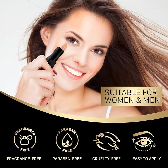 Caffeine Eye Cream for Dark Circles: Caffeine Eye Stick - Smooth Fine Lines and Hydrate Eye Area-Velvo Beauty