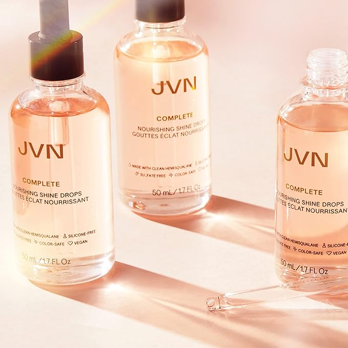 JVN Complete Nourishing Hair Oil Shine Drops 1.7 oz/ 50 mL-Velvo Beauty