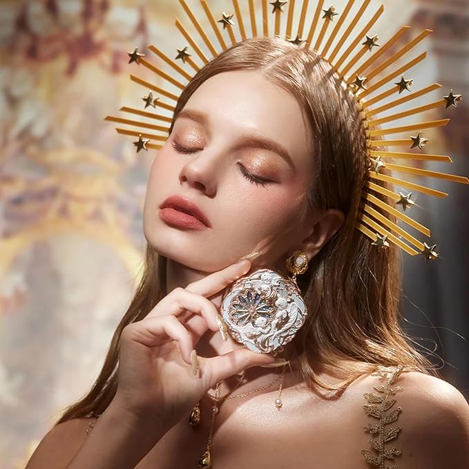 Flower Knows Little Angel Cream Blush,Buildable & Blendable Makeup Blush for cheeks,Soft & Long-lasting,Pink Nude Flush for All Skin Tones(03 Paradise Poet,6g)-Velvo Beauty