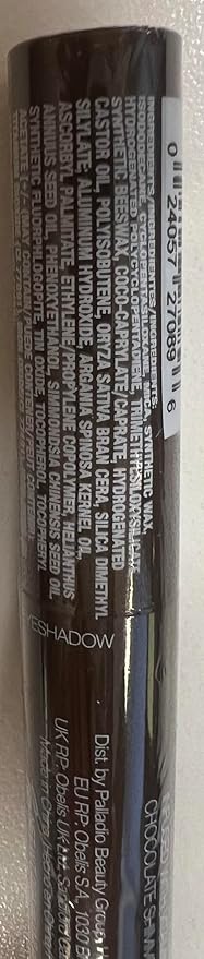 Palladio Waterproof Eyeshadow Stick with Blending Sponge, Long Lasting & Effortless Application, Smudge Free & Crease Proof Formula, Matte & Shimmer Shades, Buildable Eye Shadow (Chocolate Shimmer)-Velvo Beauty