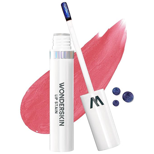 Wonderskin Wonder Blading All Day Lip Stain Peel Off Masque - Long Lasting, Waterproof and Transfer Proof Pink Lip Tint, Matte Finish Peel Off Makeup (Romance Masque)-Velvo Beauty