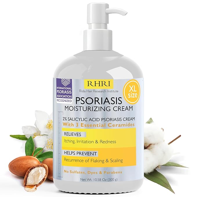 Psoriasis Cream for Itchy Scalp, Face & Body | Eczema Cream for Adults | Psoriasis Treatment for Skin | Itching, Irritation & Redness Relief | XL Size-Velvo Beauty