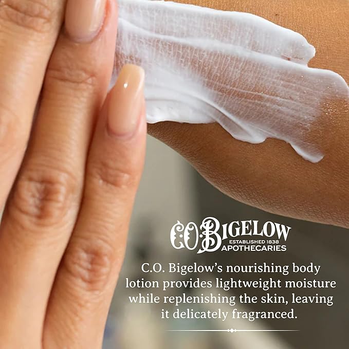 C.O. Bigelow Iconic Collection Vetiver Body Lotion, Scented Body Cream with Grapeseed Oil and Shea Butter, 10.5 fl oz-Velvo Beauty
