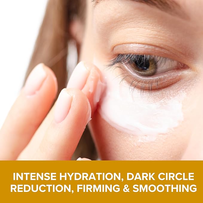 ANTHOLOGY Super Youth Eye Cream for Wrinkles & Dark Circles | Anti-aging Under Eye Cream with Peptides, Organic Aloe Vera & Vitamin C | Daily Use Intense Hydration | 0.5 fl oz 15 ml-Velvo Beauty