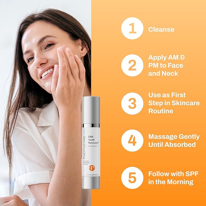 Photozyme DNA Youth Recovery Facial Serum | 1.7 Fl Oz-Velvo Beauty