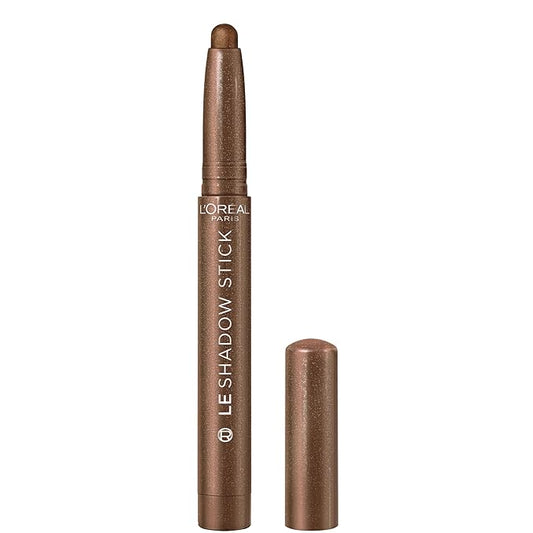 L'Oreal Paris Makeup Le Shadow Stick Eyeshadow, Blendable, Smudge-Resistant, Cream Eyeshadow, Brown Abyss, 0.05 Oz-Velvo Beauty