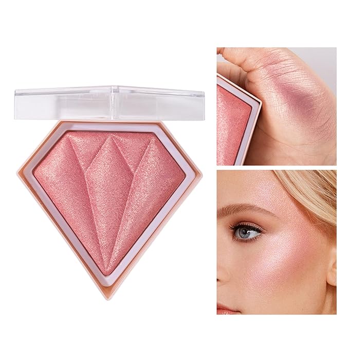 Face Highlighter Luminizers Highlighter powder Translucent Setting Powder High Definition Powder for All Skin Types and Skin Tones(N05)-Velvo Beauty