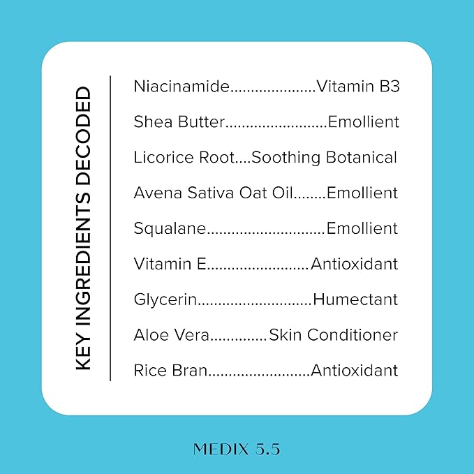 MEDIX Fragrance Free Niacinamide Face Moisturizer + Shea Butter Cream For Face & Body Lotion | Anti Aging Skin Care Firming Cream For Wrinkles, Dark Spots, Large Pores, 15 Fl Oz, 2-Pack-Velvo Beauty