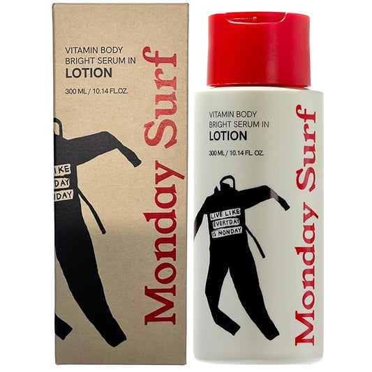 Vitamin Body Lotion-Vanilla Woods Scent, Glow Skin, Korean Body Lotion, 24-Hour Moisture Skin Care, Niacinamide, Vitamin C, Vegan, for Women & Men 10.14 Fl Oz-Velvo Beauty
