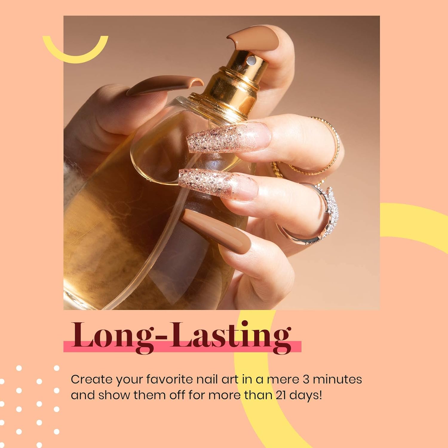 Beetles Brown Gel Nail Polish, 1Pcs 15ml Brown Fall Color Gel Polish Soak Off Nail Art Manicure Salon DIY Uv Lamp Nail Design Decoration at Home-Velvo Beauty