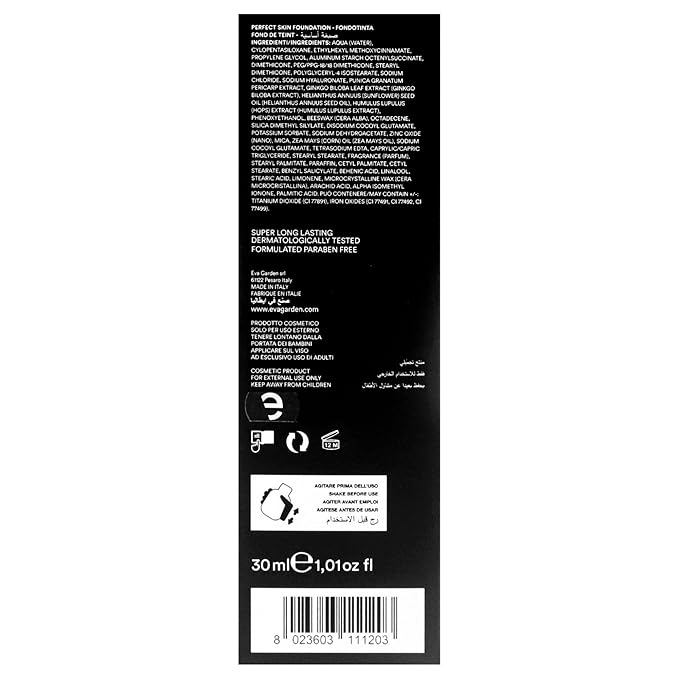 Perfect Skin Foundation - Soft Texture Ensures Excellent Coverage and Natural Finish - Visibly Reduces Signs of Aging - Smooth and Moisturizes Your Epidermis - 240 Butterum - 1.01 oz-Velvo Beauty