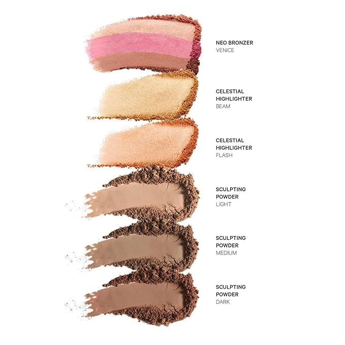Kevyn Aucoin The Contour Book, The Art of Sculpting & Defining Volume 3: Makeup artist palette. Defines facial features. Eyes, cheekbone, nose & jawline. Highlighters to glow. All skin tones & shapes.-Velvo Beauty