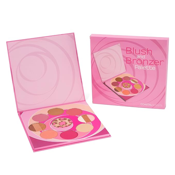 Coastal Scents Blush and Bronzer Palette (PL-080)-Velvo Beauty
