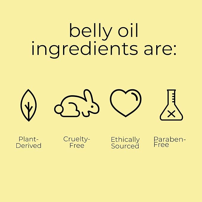 Mum. Motherhood Essentials® Premium Organic Belly Oil (3.42oz), Maternity Stretch Mark Oil,Prevent,Heal Remove Stretch Marks & Scars, Safe For Pregnancy-Velvo Beauty