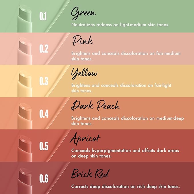 NYX PROFESSIONAL MAKEUP Pro Fix Stick Correcting Concealer, Buildable Medium Coverage Concealer Stick - Green-Velvo Beauty