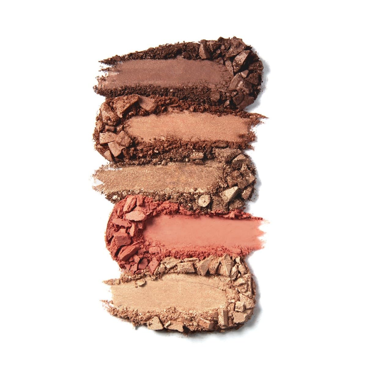 100% PURE Better Naked Makeup Palette All in One Compact 3 Eyeshadow, Blush, Face Highlighter, Fruit Pigmented Natural Nude Neutral Look for All Skin Types - Vegan (Soft Rose, Taupe, Beige Tones)-Velvo Beauty