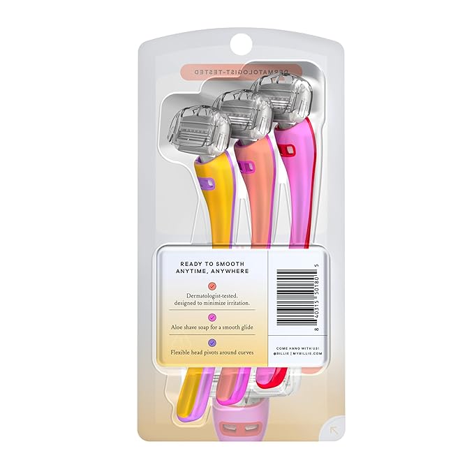Billie Disposable Razors for Women - The Sunburst Set-Velvo Beauty