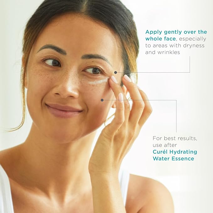 Curel Japanese Skin Care, Anti-Wrinkle Hydrating Serum, Lightweight Serum, Fragrance Free & Colorant Free, For Sensitive Skin, 1.3 Oz-Velvo Beauty