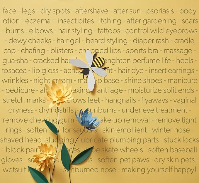 Waxelene Multipurpose Ointment Large Tube, Organic Aerated Balm the Petroleum Jelly Alternative Soothing Botanical Eczema Dry Skin Face Moisturizer-Velvo Beauty