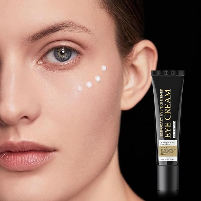 Temporary Eye Tightener Eye Cream, Instant Firmx Eye Cream Reduces Under Eye Bags and Wrinkles, Dark Circles Anti Aging Fine Lines, Firm Skin Under Your Eyes-Velvo Beauty