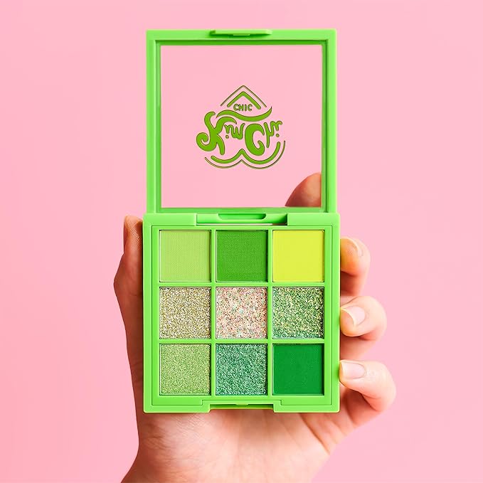 Kimchi Chic Beauty Citrus Queen - 9 Shades in 1 Makeup Palette - 03 LIME-Velvo Beauty