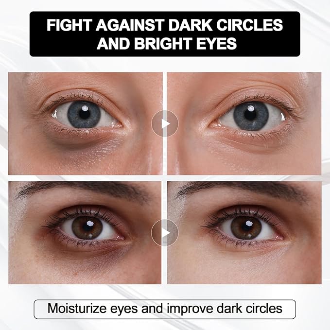 Instant Firm Eye Cream, Temporary Eye Tightener,Instant Firm Eye Tightening Cream for Firm Under Eye Firming, Reduce Fine Lines,2pcs-Velvo Beauty