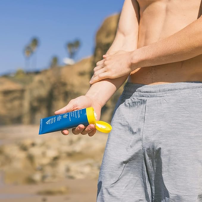 Oars + Alps Sunscreen Body Lotion for Everday Use, SPF 35 Body & Face Sunscreen Lotion, Infused with Aloe Leaf & Vitamin E, No White Residue, Water & Sweat Resistant, All Skin Types, Lightweight, 6oz-Velvo Beauty